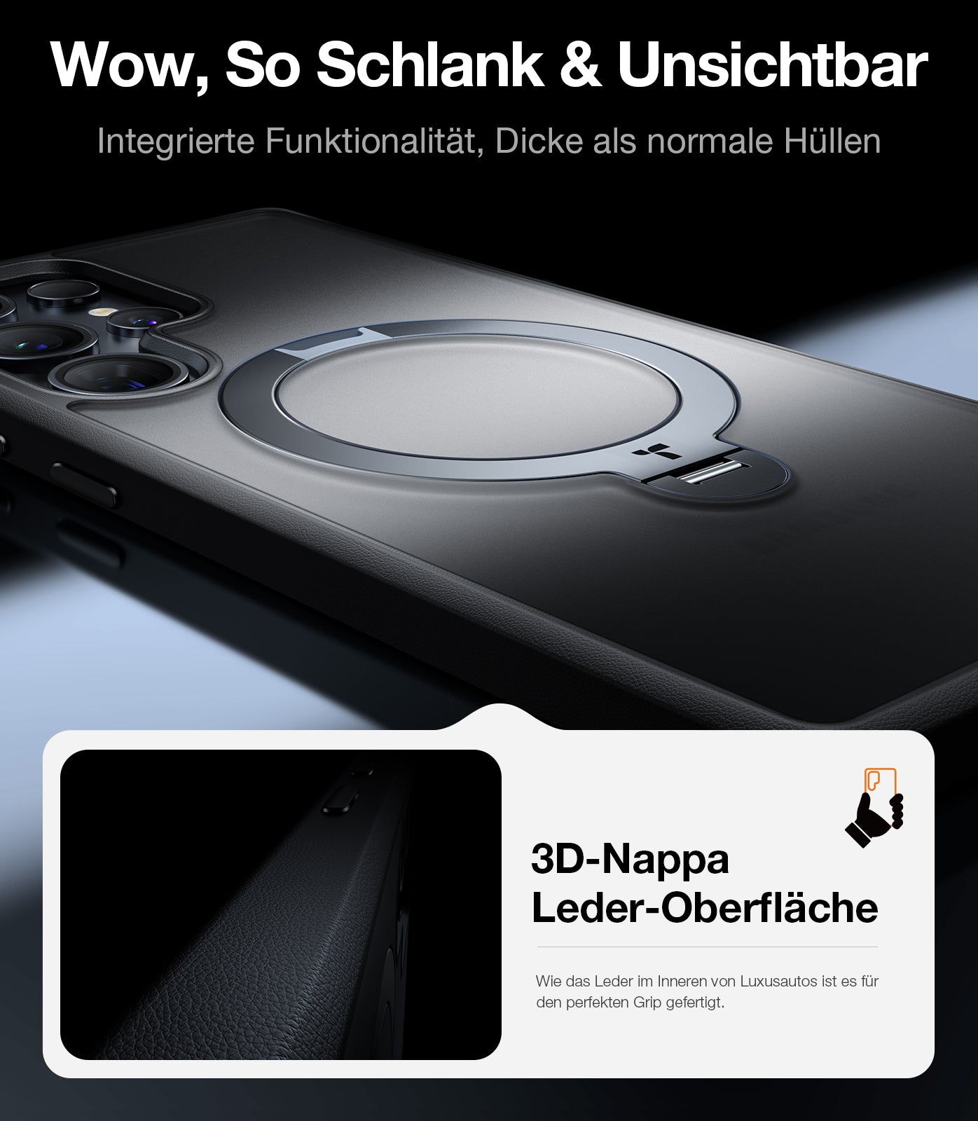 TORRAS - Ostand 360° Spin Samsung Galaxy S25 Ultra