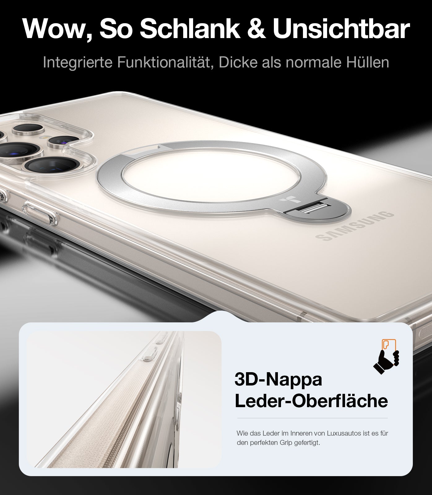 TORRAS - Ostand 360° Spin Samsung Galaxy S25 Ultra