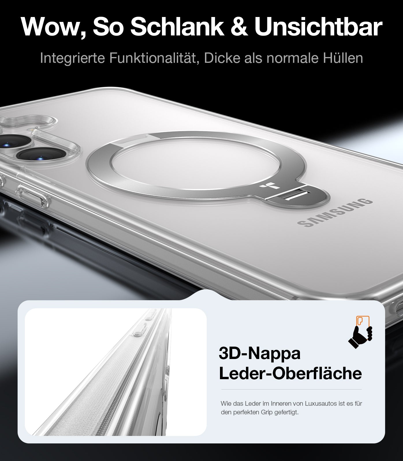 TORRAS - Ostand 360° Spin Samsung Galaxy S25