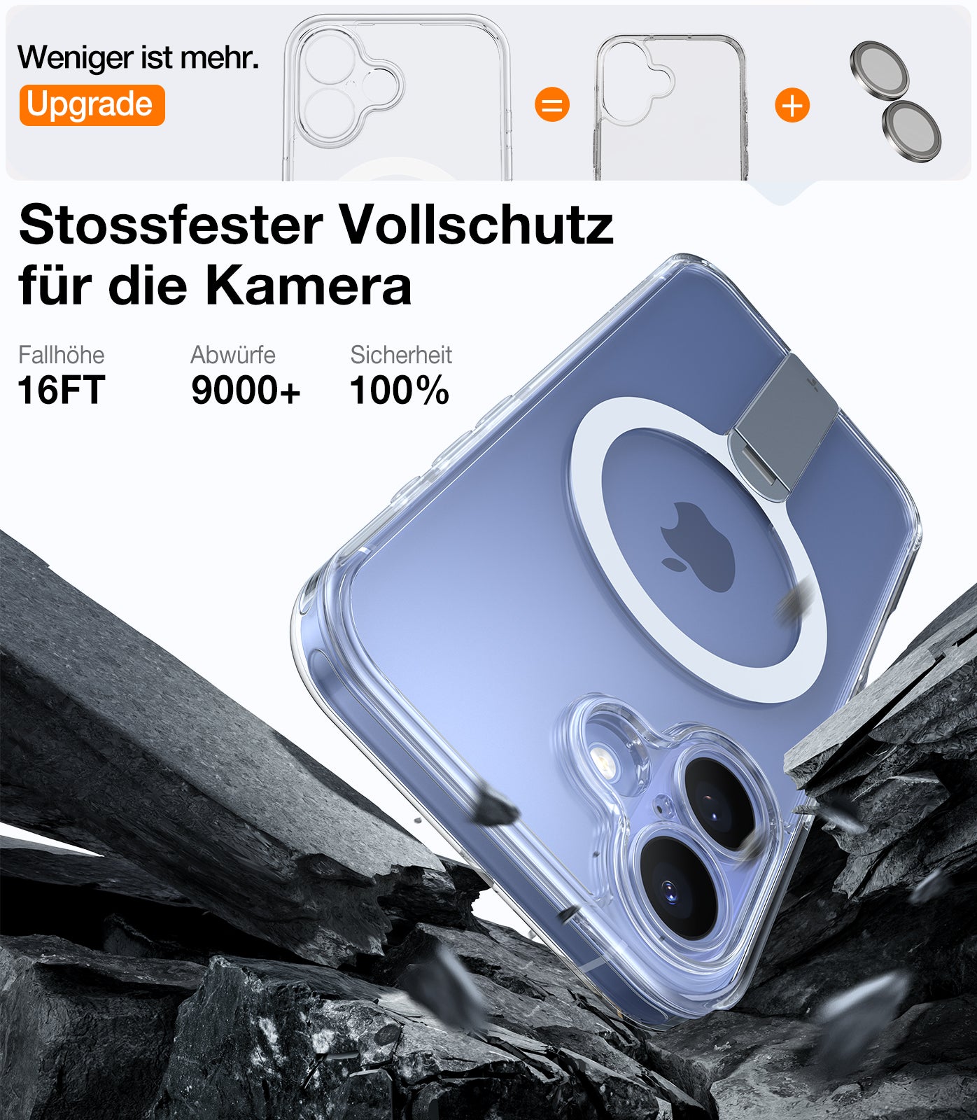 TORRAS - Pstand Spin 3 in 1 Set iPhone 16