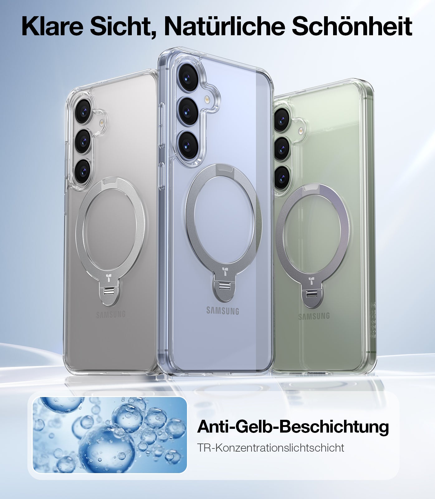 TORRAS - Ostand 360° Spin Samsung Galaxy S25