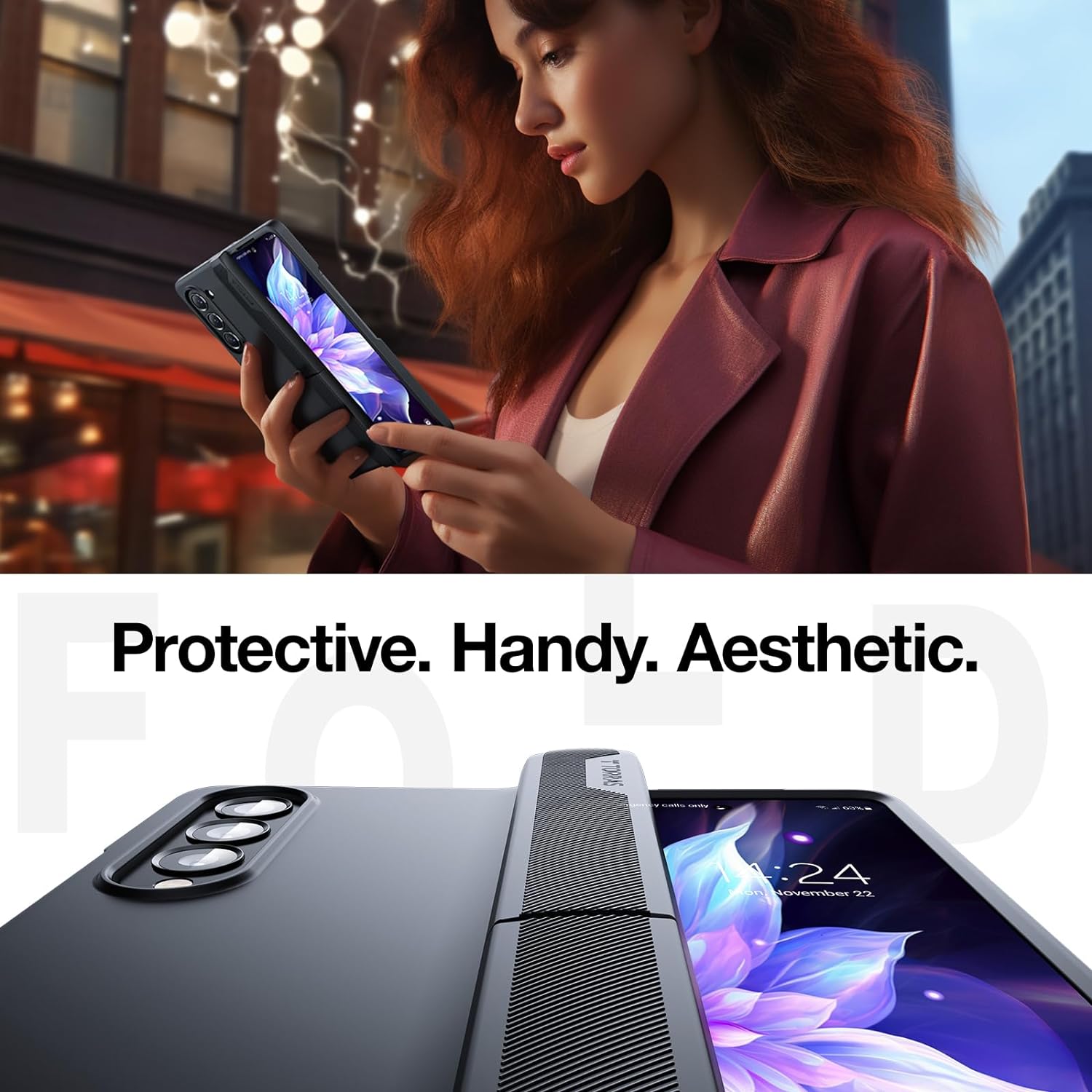 TORRAS - Armor Stand Schutzhülle Galaxy FOLD 5