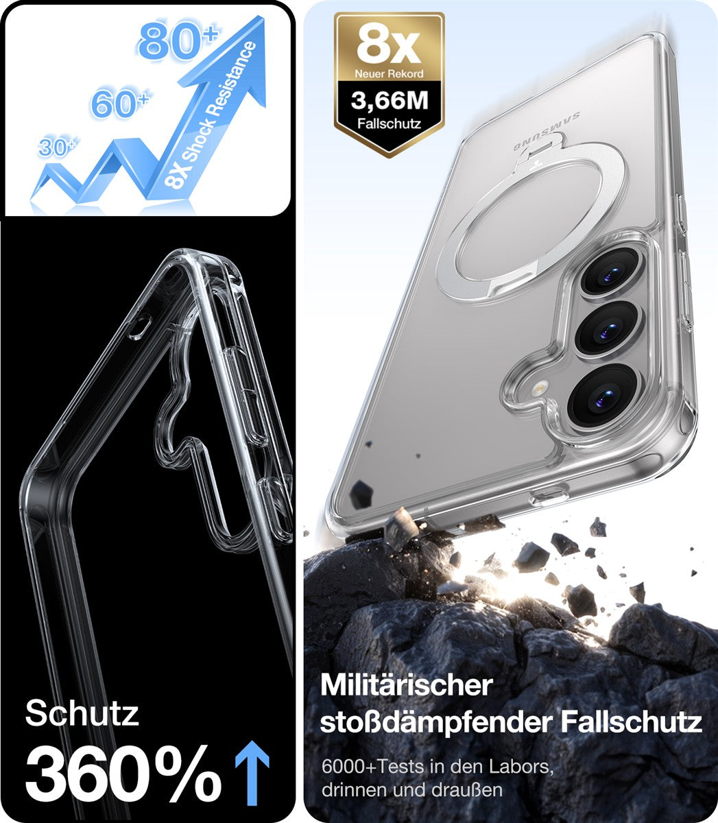 TORRAS - Ostand 360° Spin Samsung Galaxy S25
