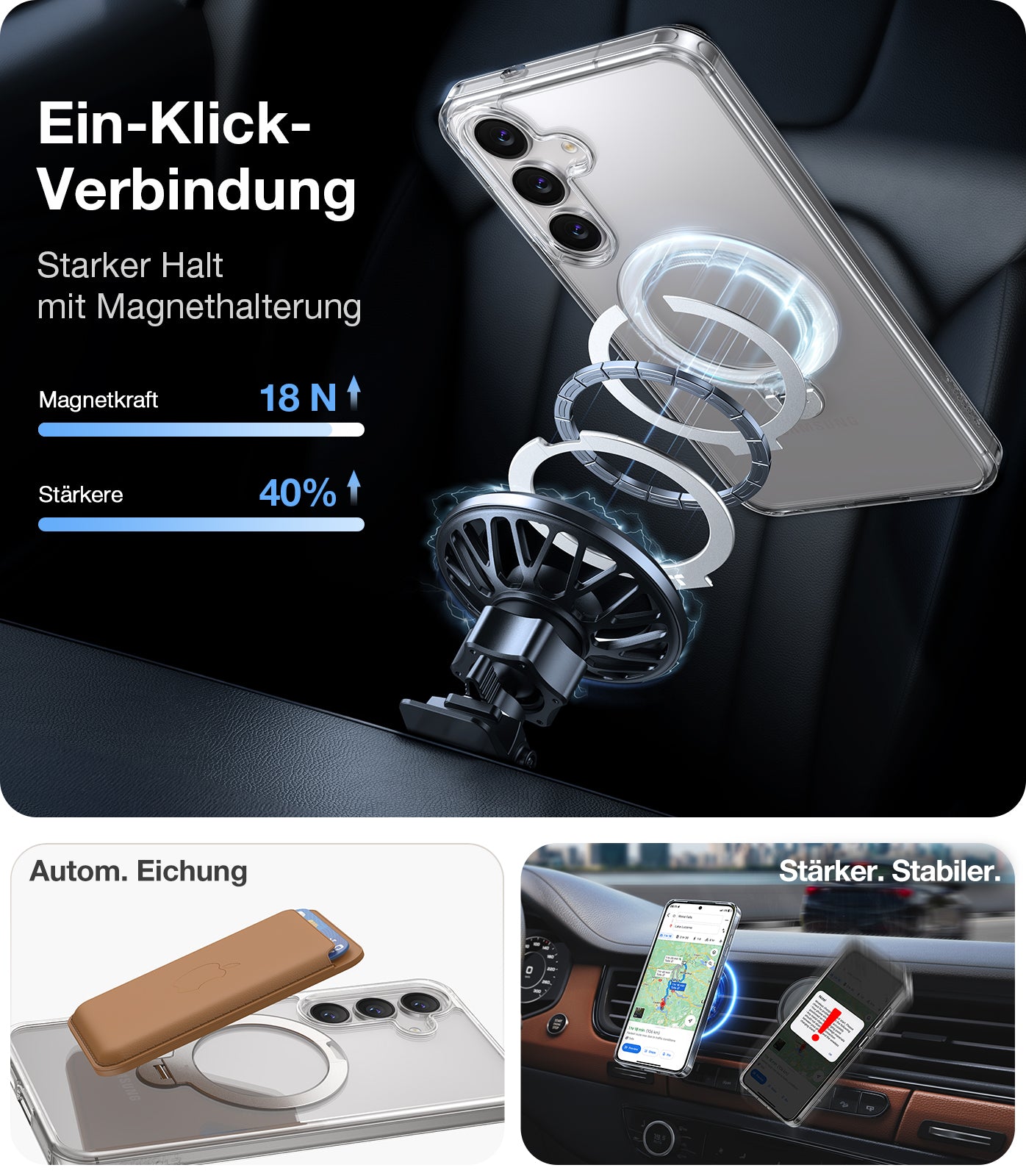 TORRAS - Ostand 360° Spin Samsung Galaxy S25