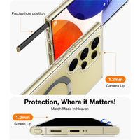 TORRAS - UPRO Ostand Clear Schutzhülle Galaxy S24 Ultra