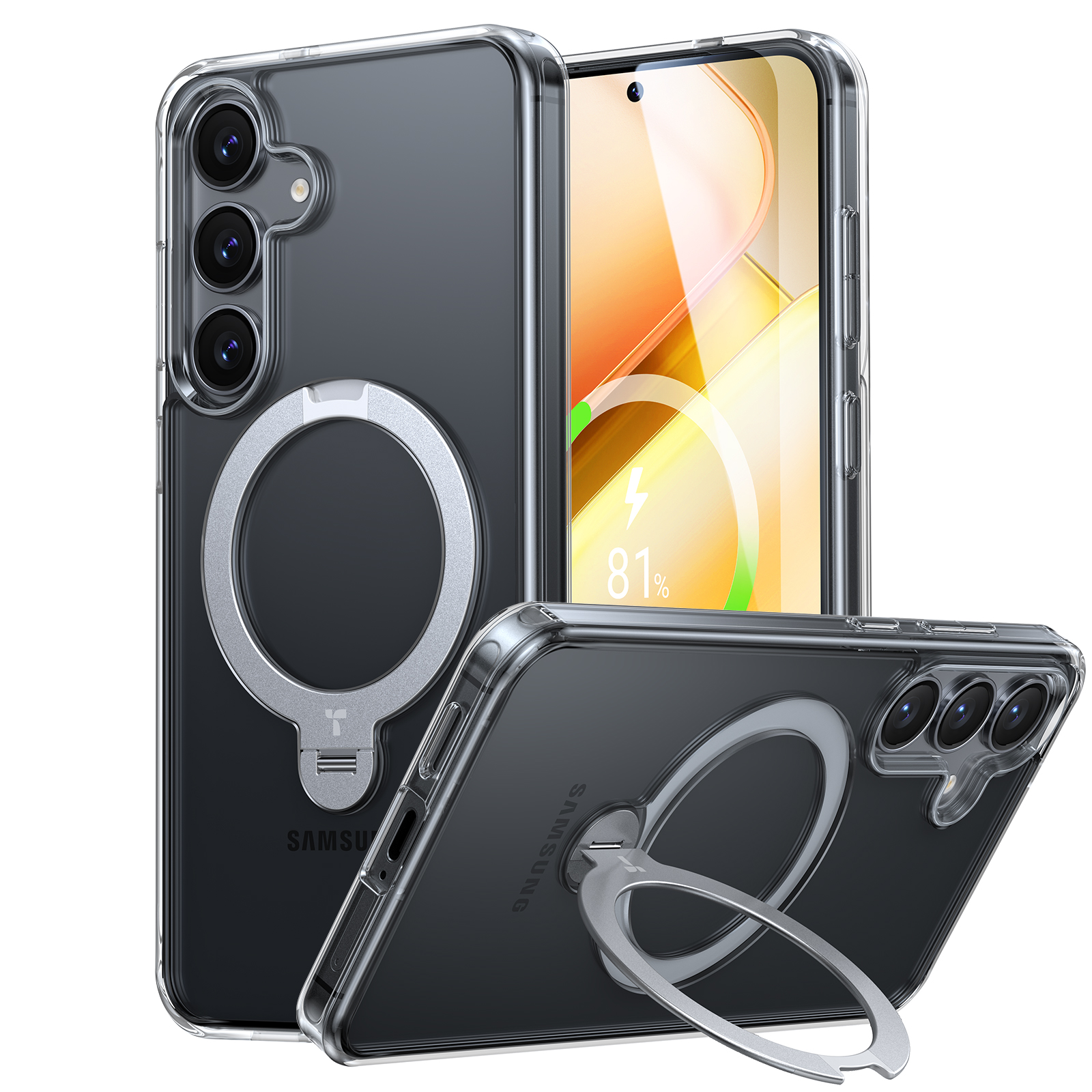 TORRAS - Ostand 360° Spin Samsung Galaxy S25