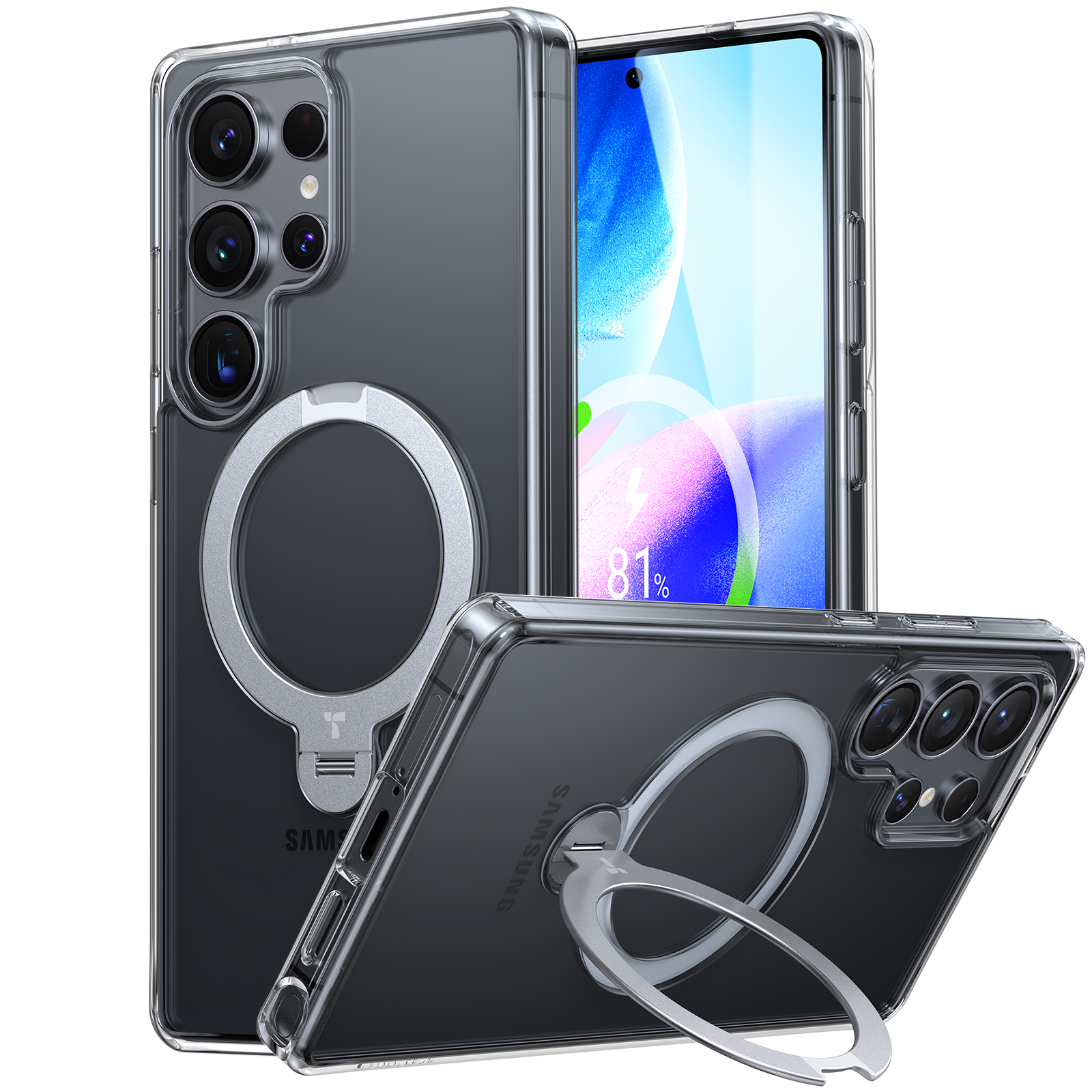TORRAS - Ostand 360° Spin Samsung Galaxy S25 Ultra