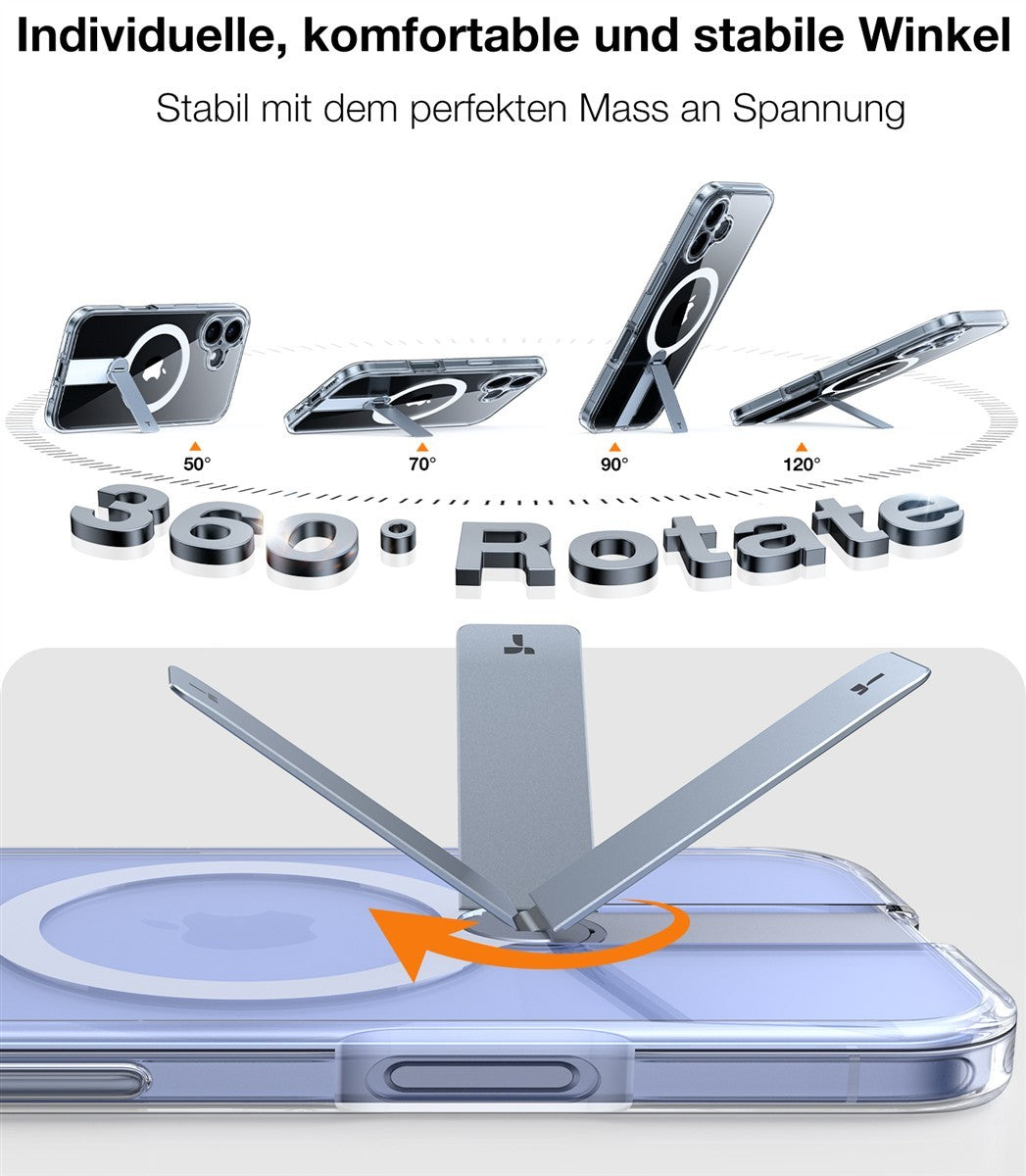TORRAS - Pstand Spin 3 in 1 Set iPhone 16 Plus