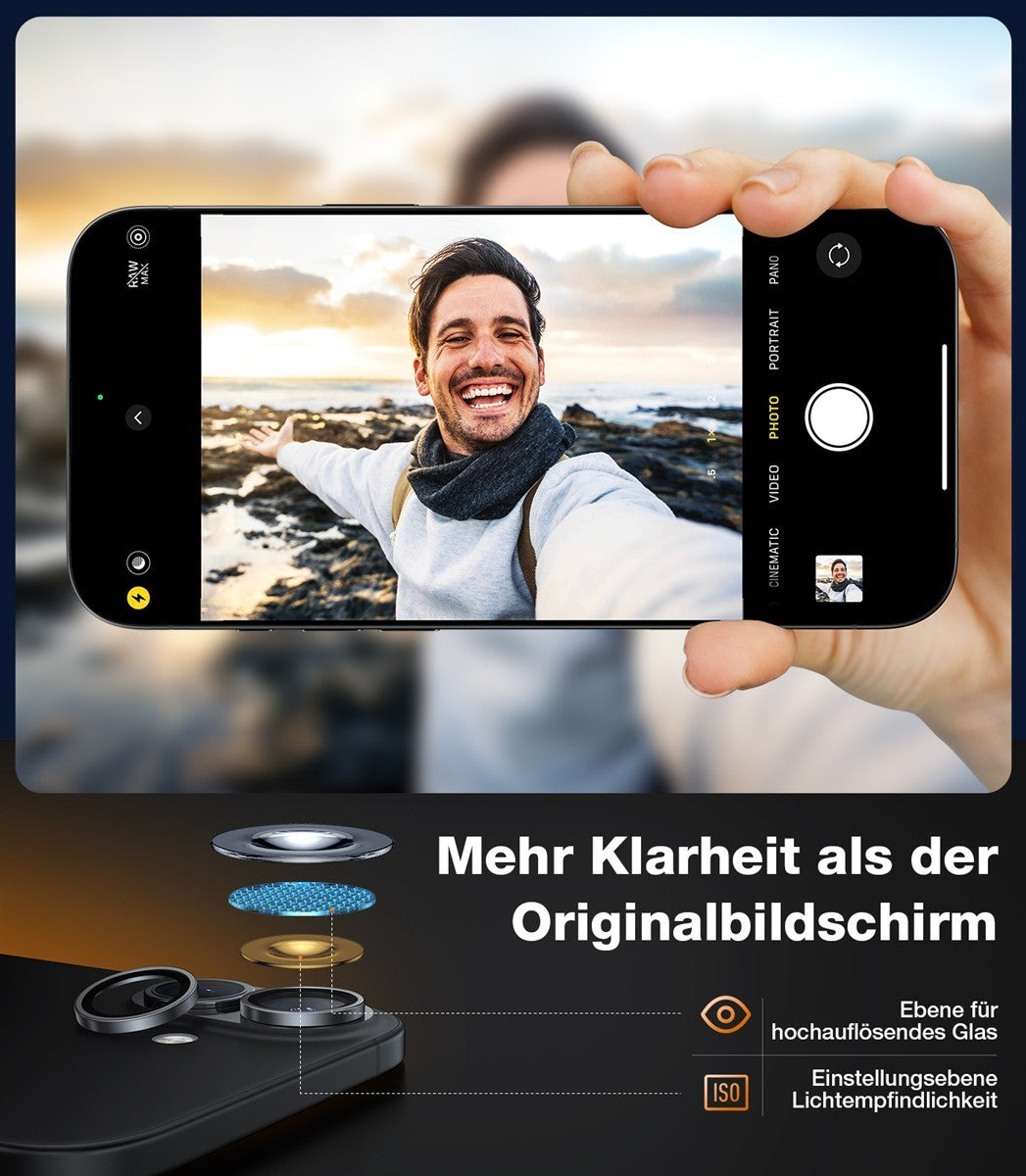 TORRAS - Pstand Spin 3 in 1 Set iPhone 16 Plus