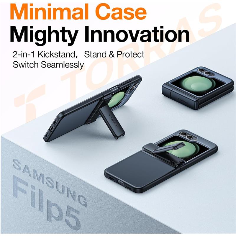 TORRAS - Armor Stand Schutzhülle Galaxy FLIP 5