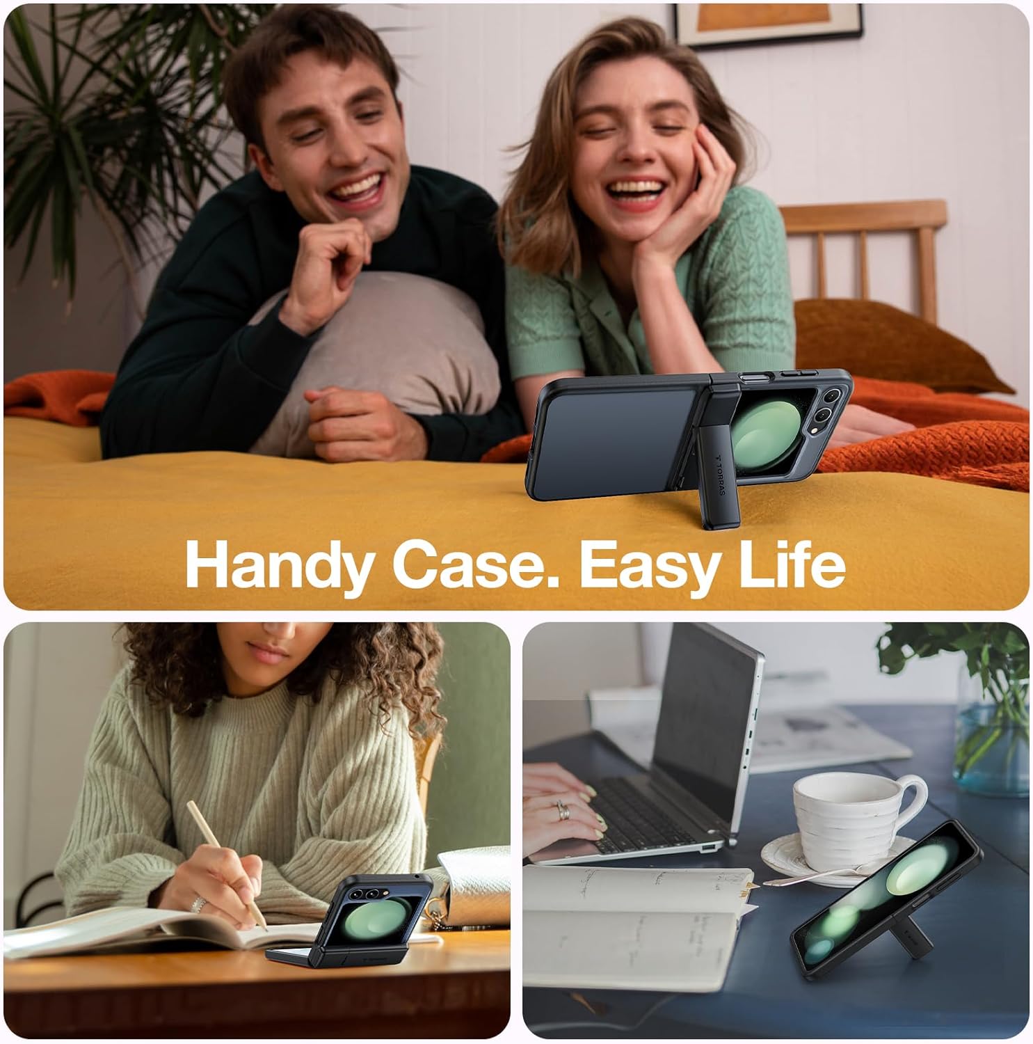 TORRAS - Armor Stand Schutzhülle Galaxy FLIP 5